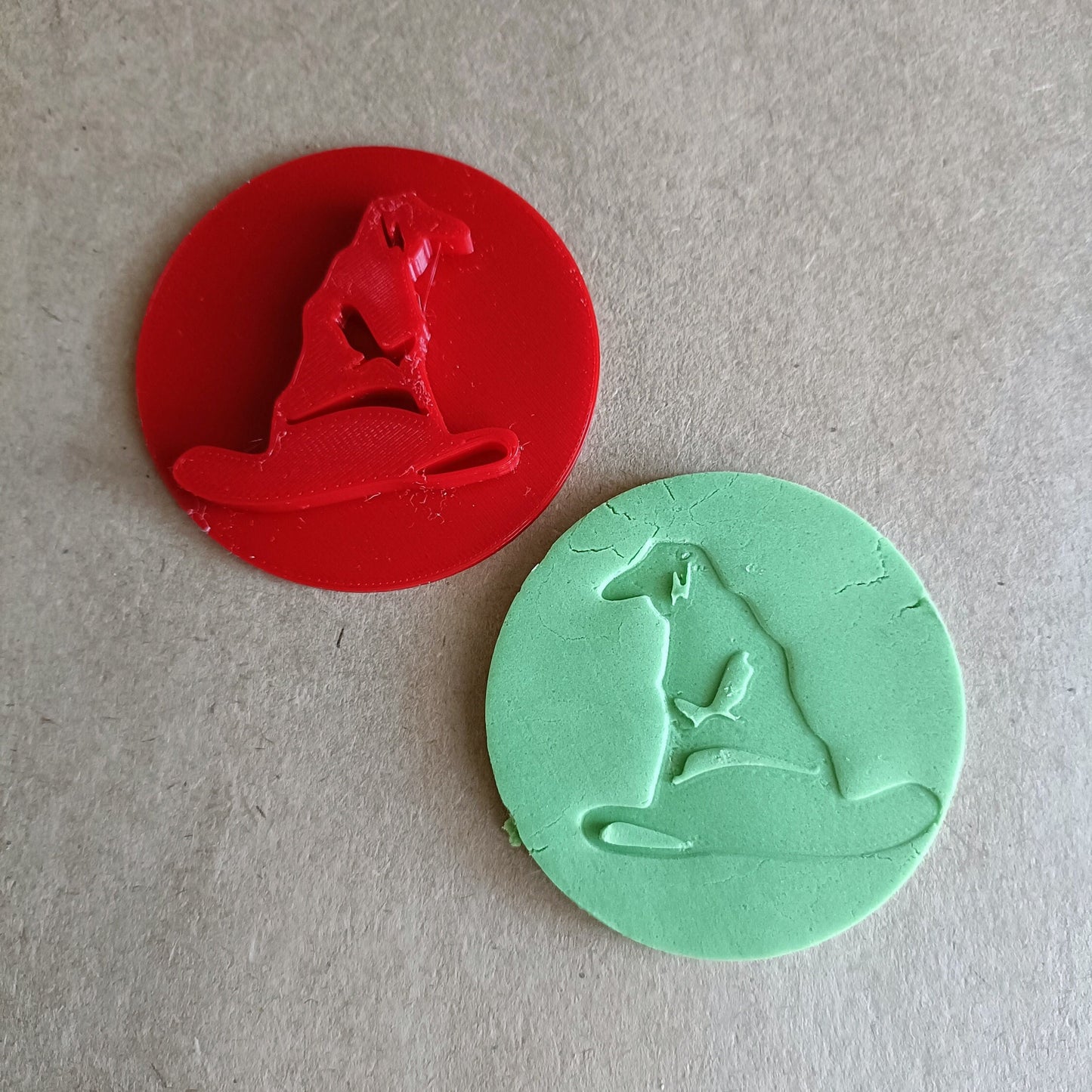 Harry Potter Inspired fondant / Cookie stamp embossers / snitch / sorting hat / 93/4 / bundle