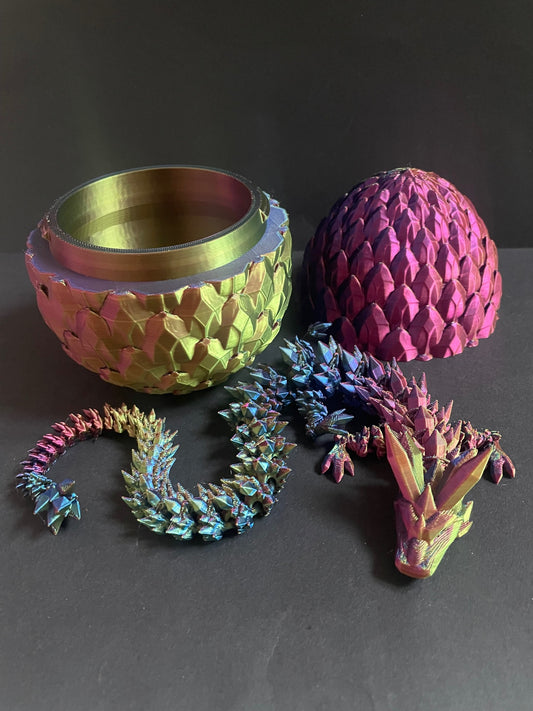Dragon Egg and Dragon - MP3D Printing