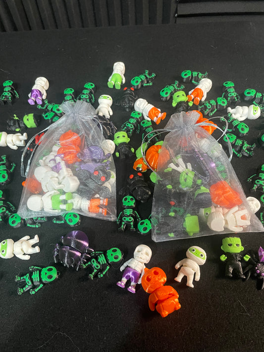 Flexi Mini Halloween Bundle - Pack of 10. - MP3D Printing