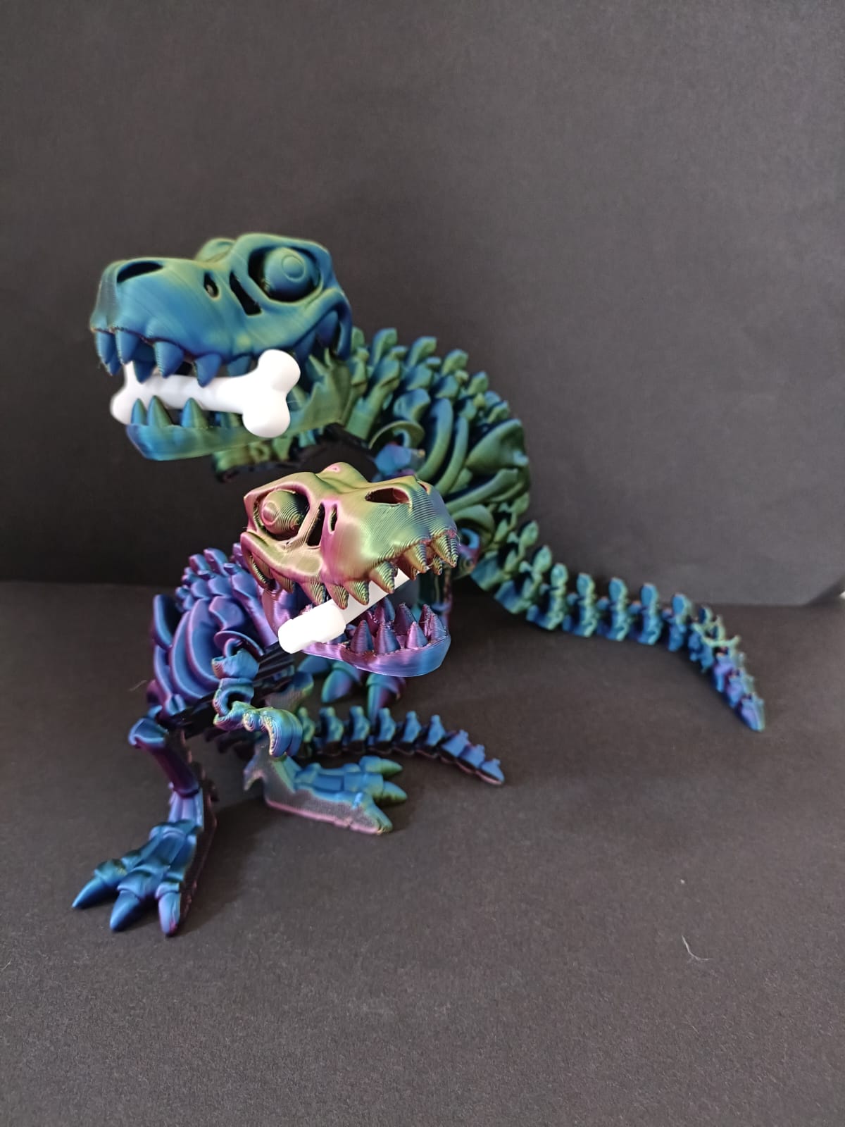 Flexi Skeleton T-Rex / dinosaur / Flexi Factory authorised seller.  As seen on TikTok - MP3D Printing