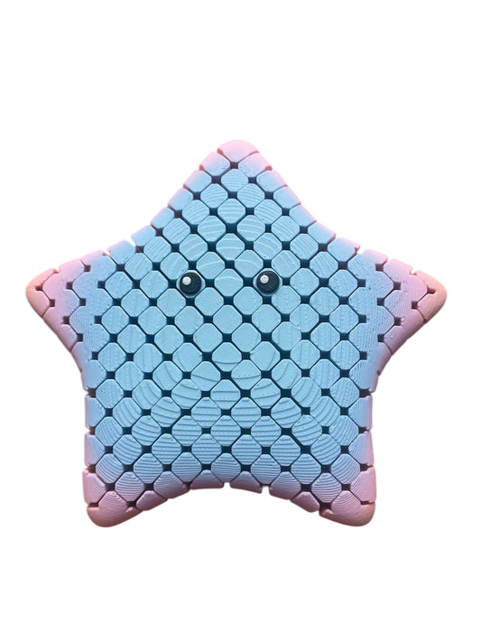 Articulated Star Fish, 3D Printed Fidget.