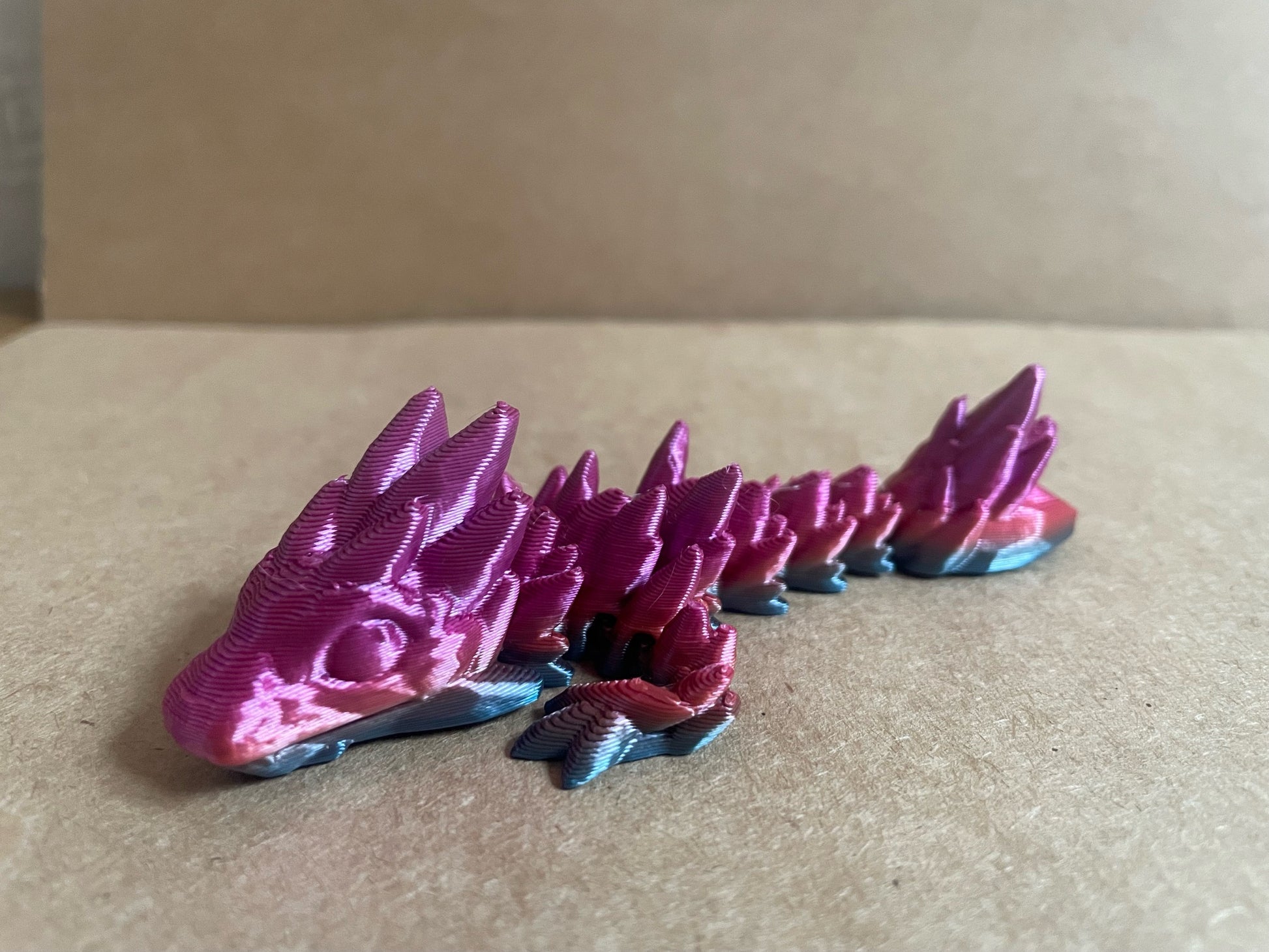 Flexi Tadling Gemstone Dragon - Pack of 3 - MP3D Printing