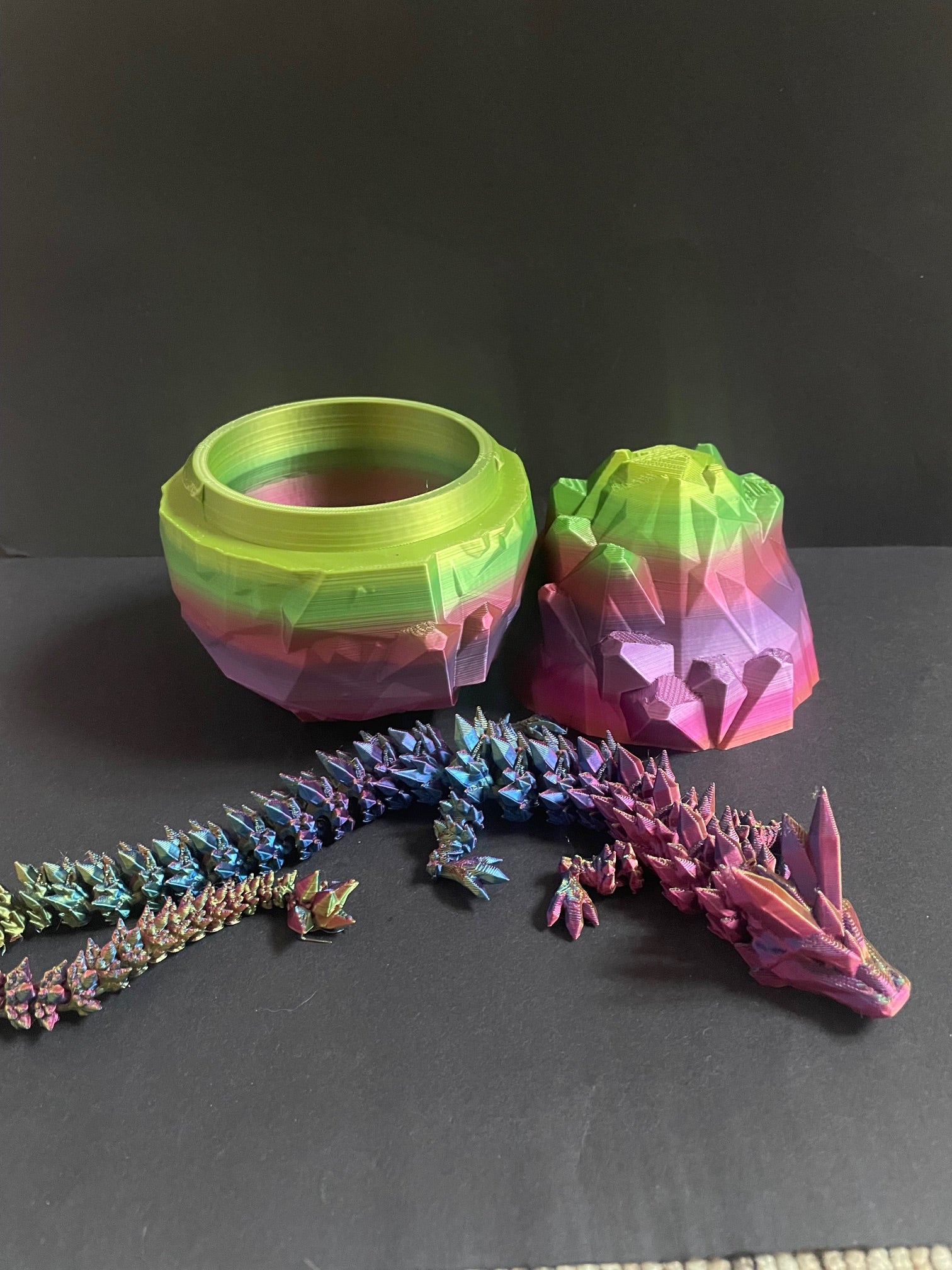 Dragon Egg and Dragon - MP3D Printing