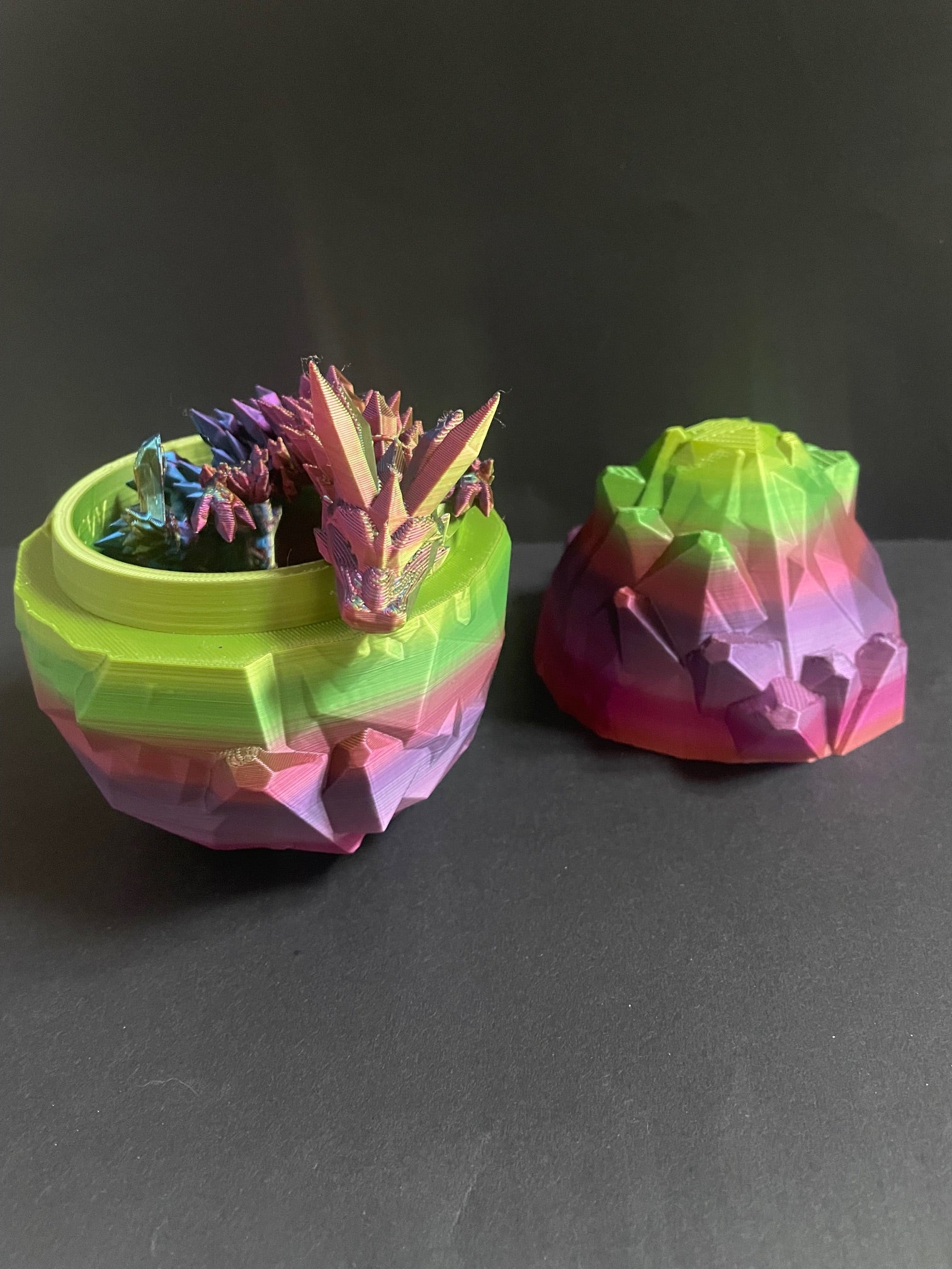 Dragon Egg and Dragon - MP3D Printing