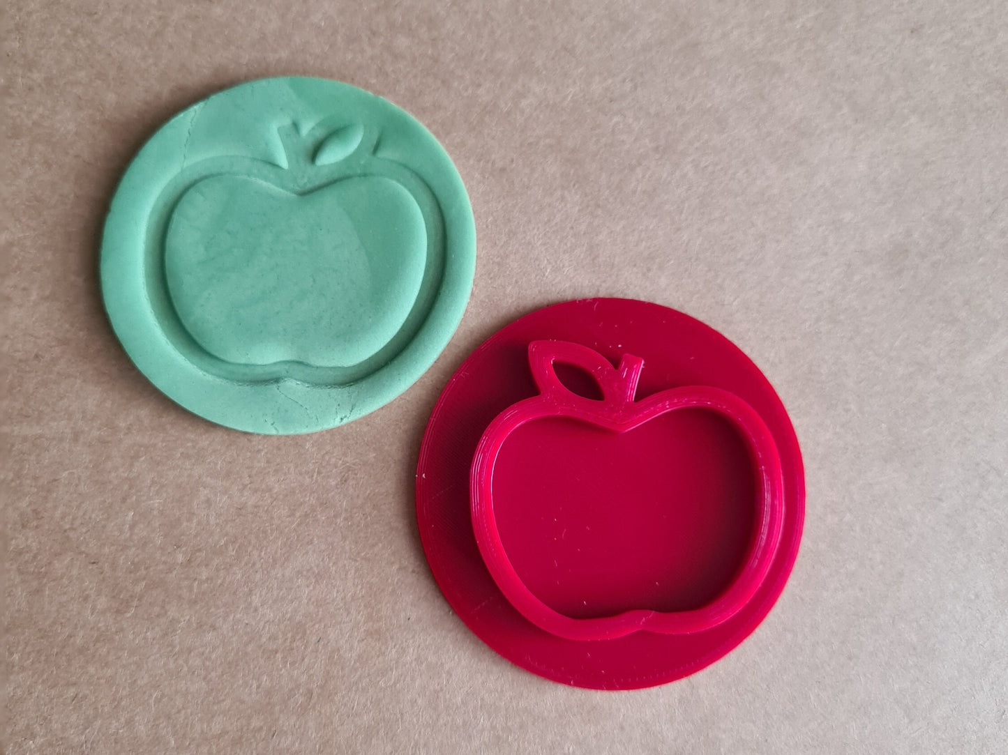 Teacher fondant stamp / embosser - school set of 3