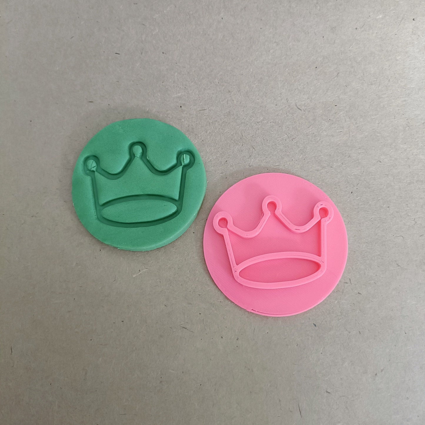 Barbie Inspired fondant / Cookie stamp embossers / princess / crown / doll /bundle