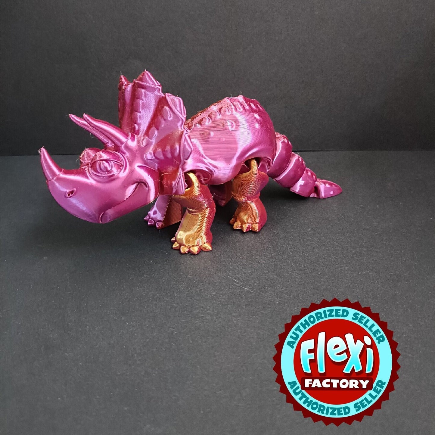 Flexi Triceratops / dinosaur / Flexi Factory authorised seller