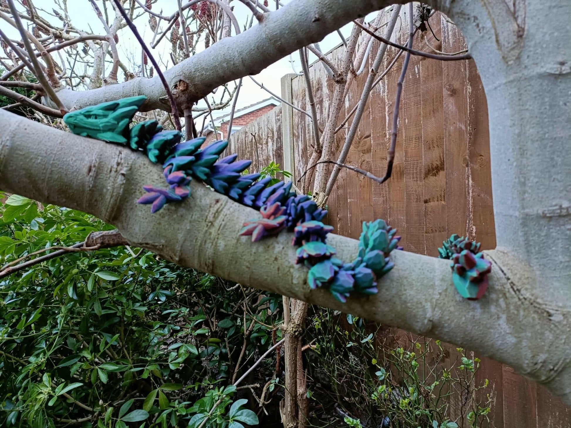 Flexi Gemstone Dragon / various colours / Articulated