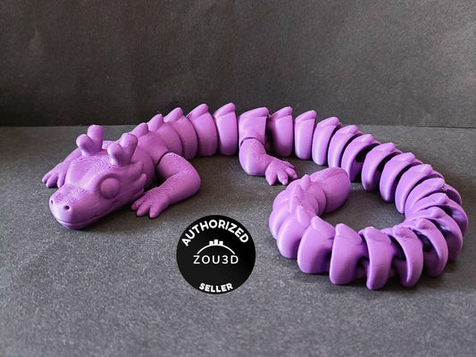 Flexi Cute Dragon / various colours / Articulated
