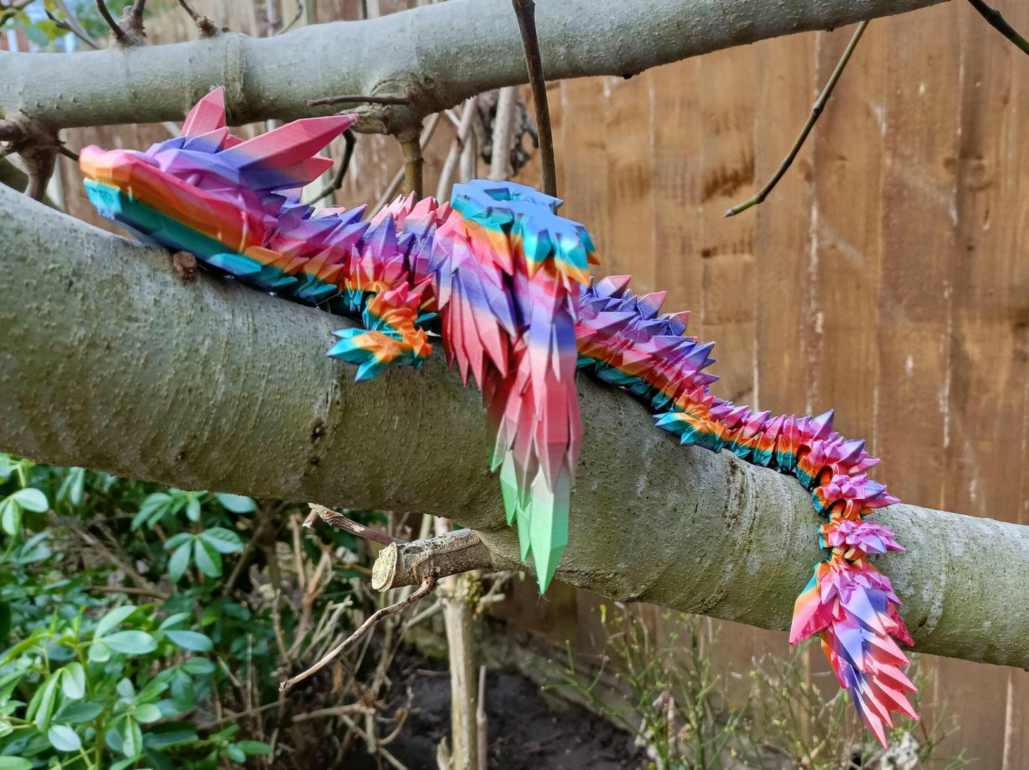 Flexi Crystal Wing Dragon - Christmas gift, ornament, gift, fun, flexi.