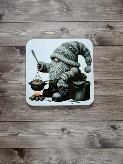 Autumn Gnome Coasters, bundle, 6 designs, home décor. - MP3D Printing