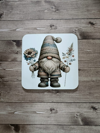 Autumn Gnome Coasters, bundle, 6 designs, home décor. - MP3D Printing